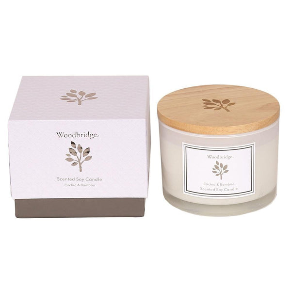 Woodbridge Large Soy Candle - DeWaldens Garden Centre