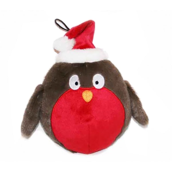 Petface Xmas Robin Dog Toy - DeWaldens Garden Centre