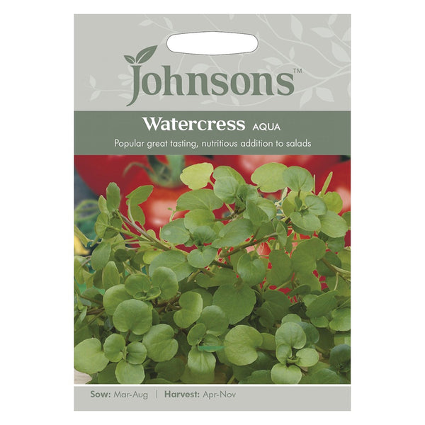 Johnsons Watercress Aqua Seeds - DeWaldens Garden Centre