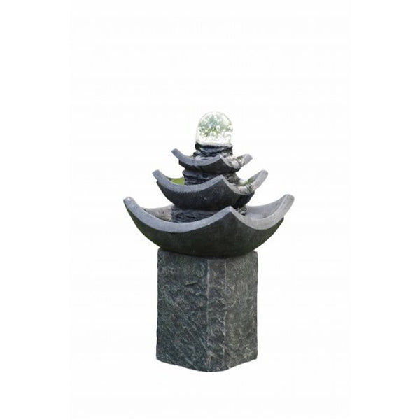 Hamac Water Features Medium LED Crystal Ball - DeWaldens Garden Centre