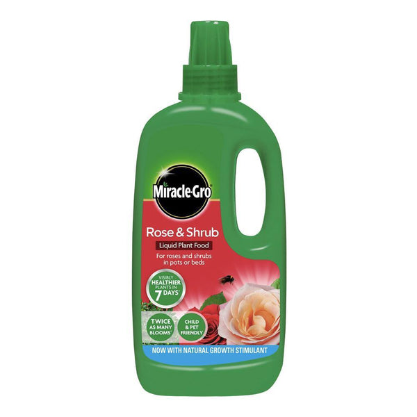 Miracle Gro Rose & Shrub Concentrated Liquid Plant Food - DeWaldens Garden Centre
