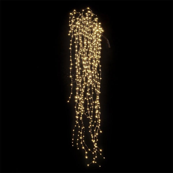 Snowtime Wall Mountable LED Waterfall Lights | Warm White | 640 | DeWaldens Garden Centre