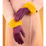 Powder Bettina Faux Suede Gloves - DeWaldens Garden Centre