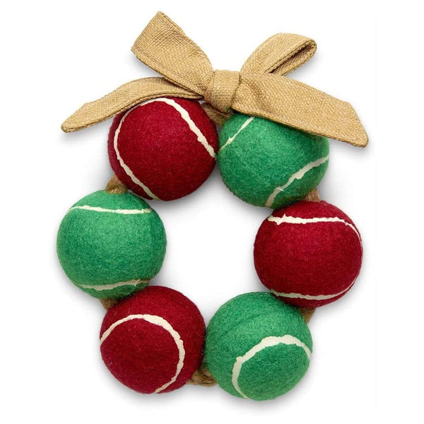 Petface Tennis Ball Wreath Dog Toy - DeWaldens Garden Centre