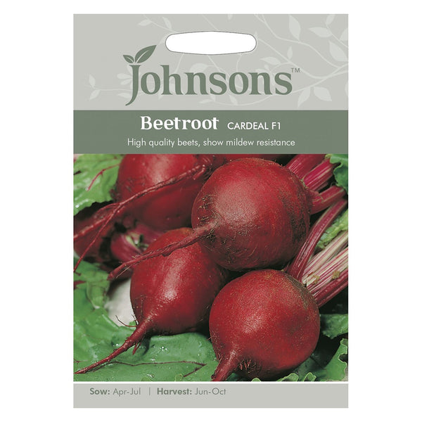 Johnsons Beetroot Cardeal F1 Seeds - DeWaldens Garden Centre