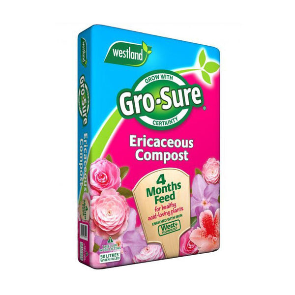 Gro-Sure Ericaceous Compost - DeWaldens Garden Centre