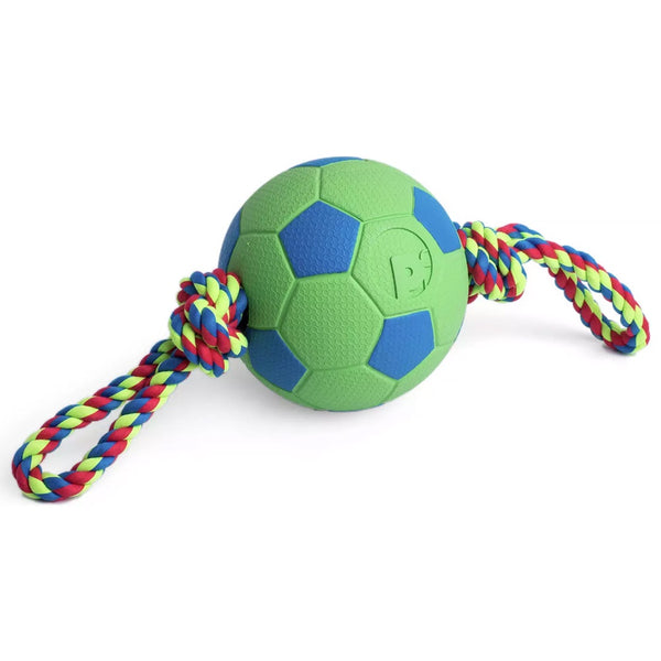 Petface Toyz Tug & Kick Ball | 55 cm | DeWaldens Garden Centre