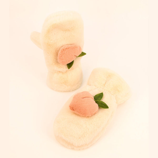 Powder Kid's Fluffy Mittens - DeWaldens Garden Centre