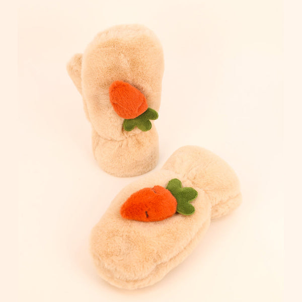 Powder Kid's Fluffy Mittens - DeWaldens Garden Centre