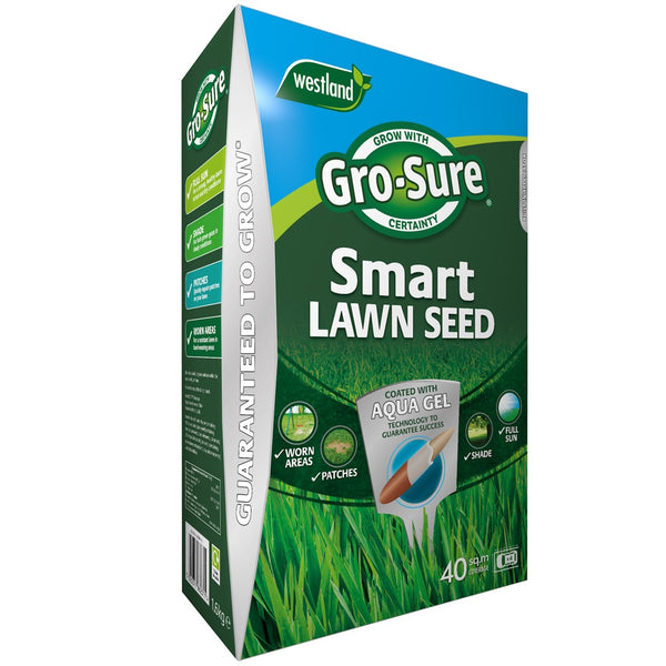 Gro-Sure Smart Lawn Seed | 40m squared | DeWaldens Garden Centre