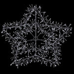 Premier Silver Starburst Cluster | White | 90 cm | DeWaldens Garden Centre