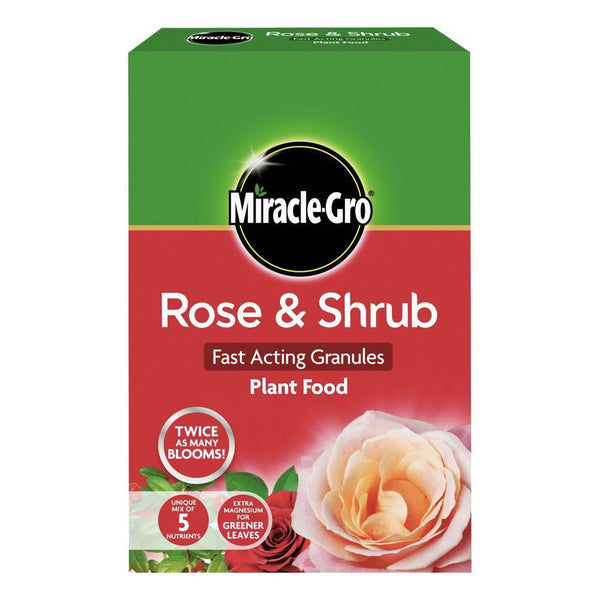 Miracle-Gro Rose & Shrub Fast Acting Granules Plant Food 3kg - DeWaldens Garden Centre