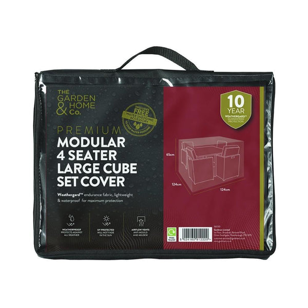 Gardman Modular 4 Seater Cube Set Cover - DeWaldens Garden Centre