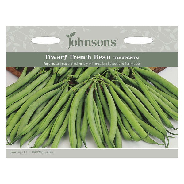 Johnsons Dwarf French Bean Tendergreen Seeds - DeWaldens Garden Centre