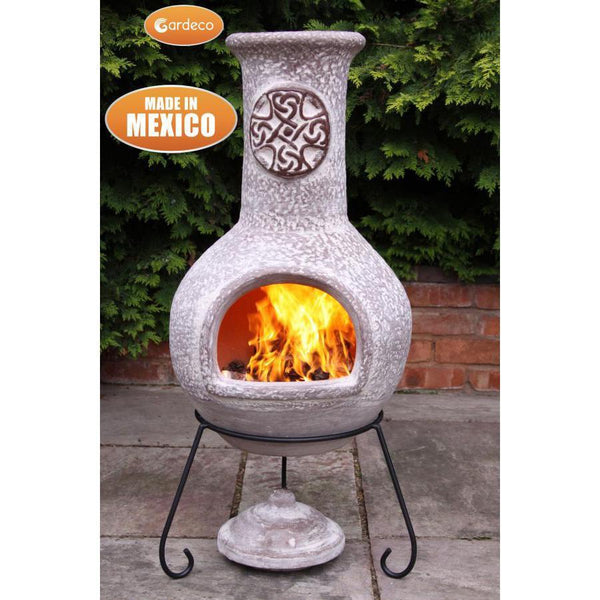 Gardeco Cruz XL Mexican Chiminea - DeWaldens Garden Centre