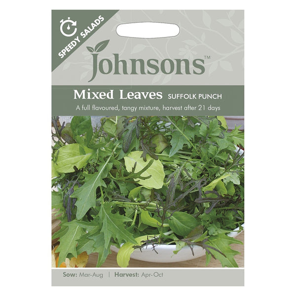 Johnsons Mixed Leaves Suffolk Punch Seeds - DeWaldens Garden Centre