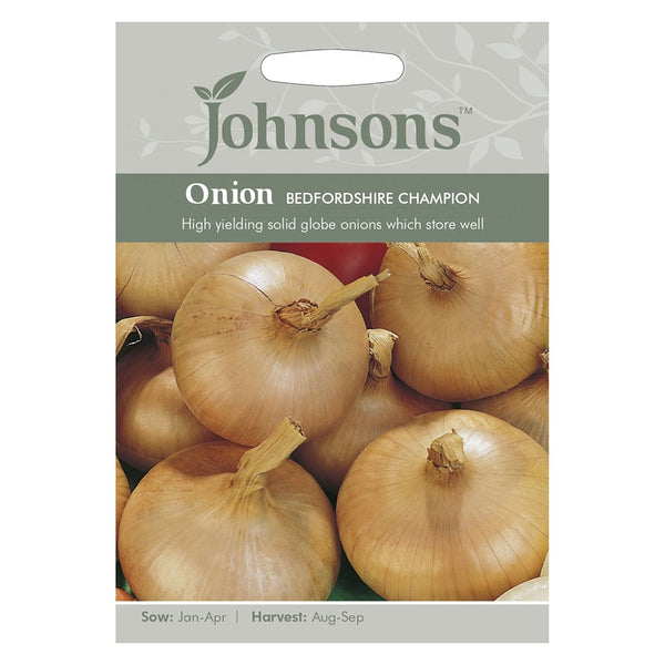 Johnsons Onion Bedfordshire Champion Seeds - DeWaldens Garden Centre