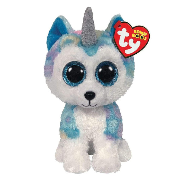 Ty Beanie Boos - Helena Husky with Horn - DeWaldens Garden Centre