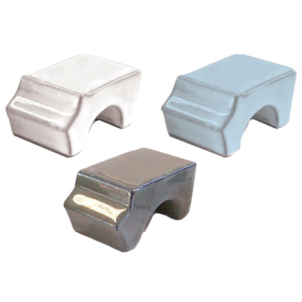 Apta J.C Glazed Pot Feet Pack of 3 - DeWaldens Garden Centre