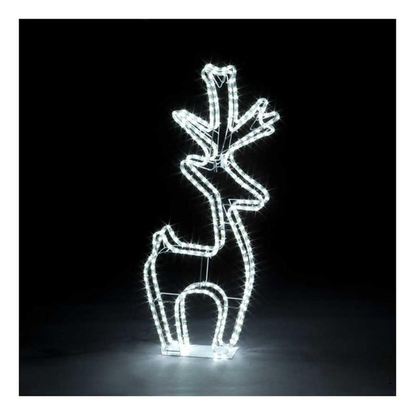 Snowtime Ropelight Deer with White LEDs - DeWaldens Garden Centre