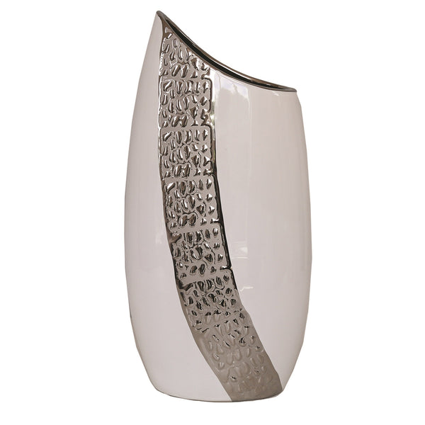 Straits Ellipse Vase 29cm - DeWaldens Garden Centre