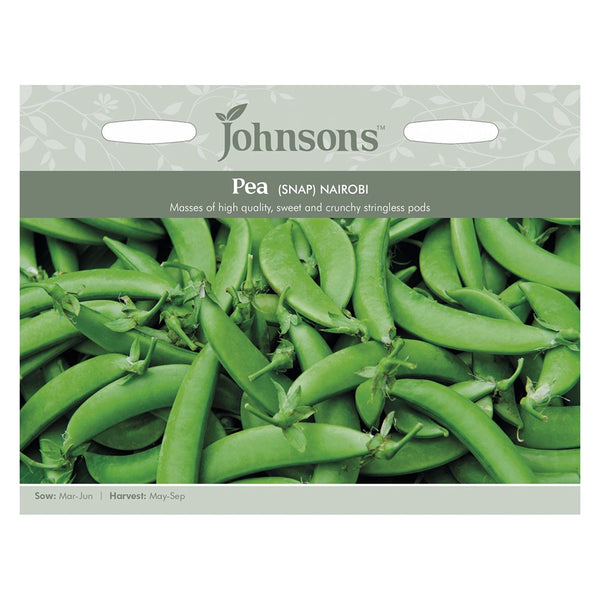 Johnsons Pea (Snap) Nairobi Seeds - DeWaldens Garden Centre