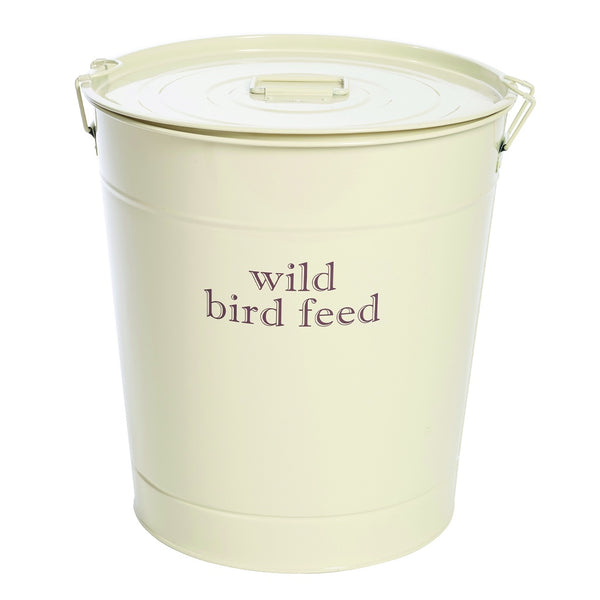 Gardman Metal Food Storage Bin | 15kg capacity | DeWaldens Garden Centre