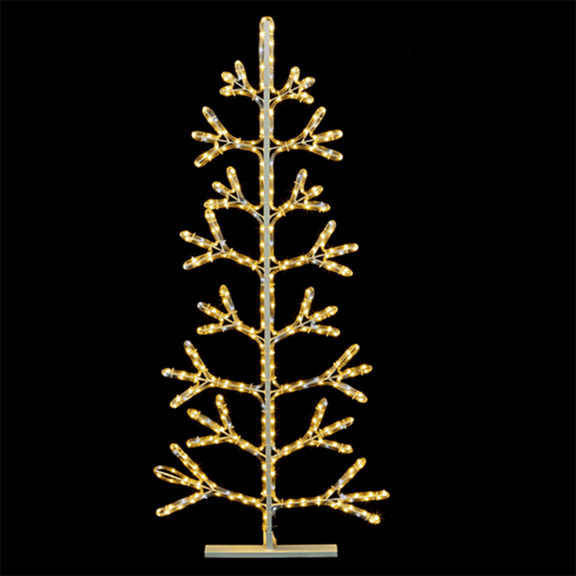 Premier 1.8m Twinkling Rope Light Tree White LEDs - DeWaldens Garden Centre