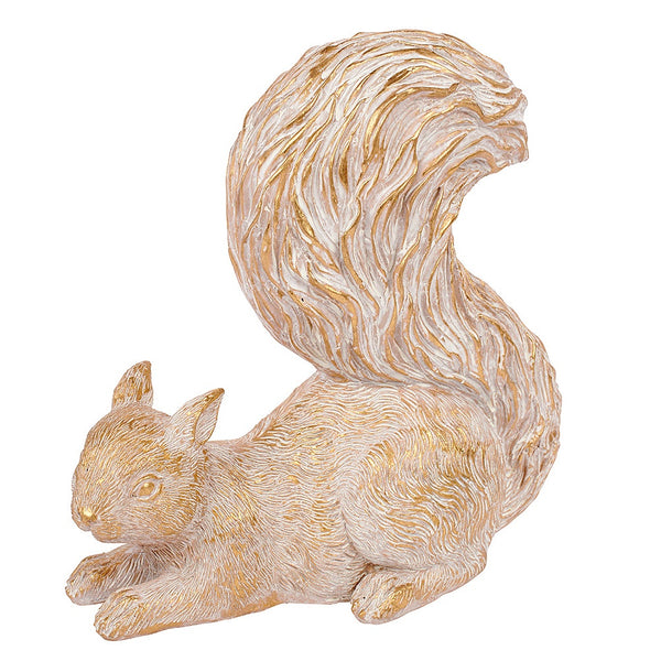 Gold Squirrel Ornament - DeWaldens Garden Centre