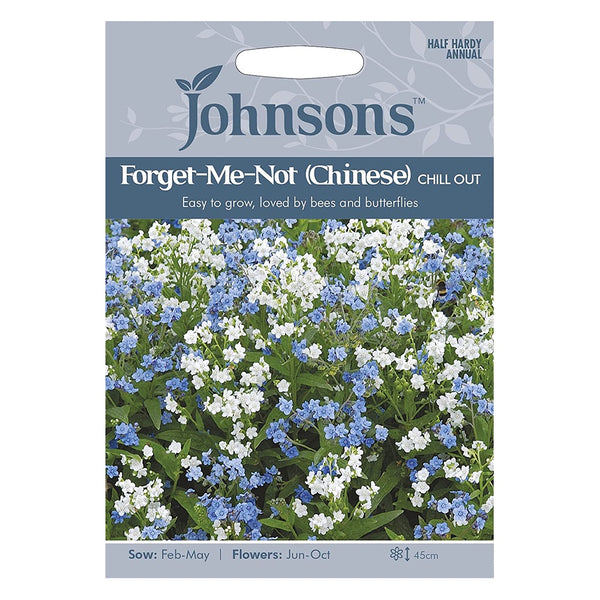Johnsons Forget Me Not (Chinese) Chill Out Seeds - DeWaldens Garden Centre