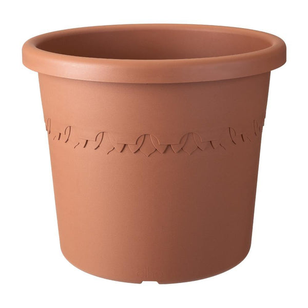 Elho Algarve Cilindro Wheels Pot - DeWaldens Garden Centre