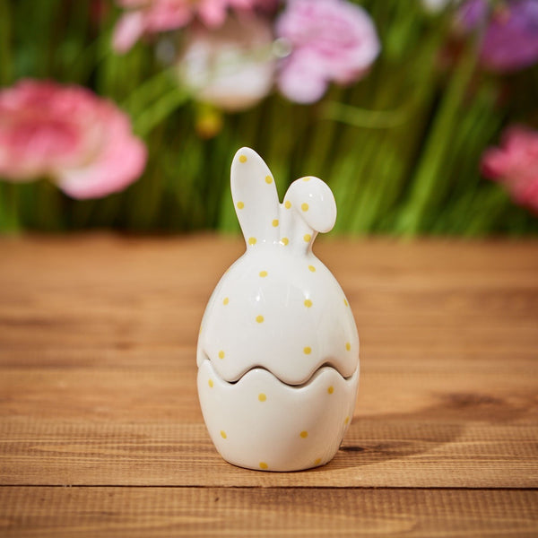 Bunny Trinket Pot - DeWaldens Garden Centre