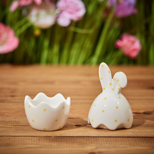 Bunny Trinket Pot - DeWaldens Garden Centre