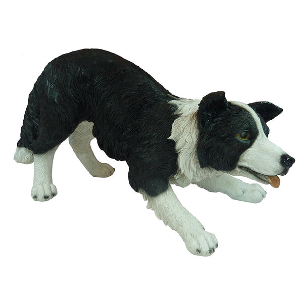 Vivid Arts Real Life Sheepdog - DeWaldens Garden Centre