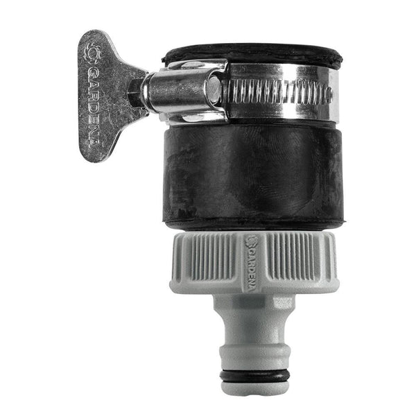 Gardena Round Mixer Tap Connector - DeWaldens Garden Centre