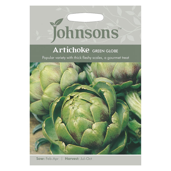 Johnsons Artichoke Green Globe Seeds - DeWaldens Garden Centre