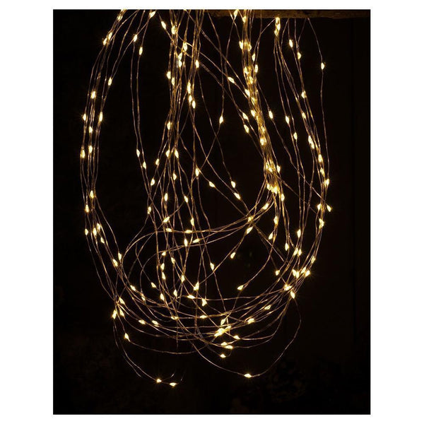 Festive Copper Wire Branch Lights 200cm - DeWaldens Garden Centre