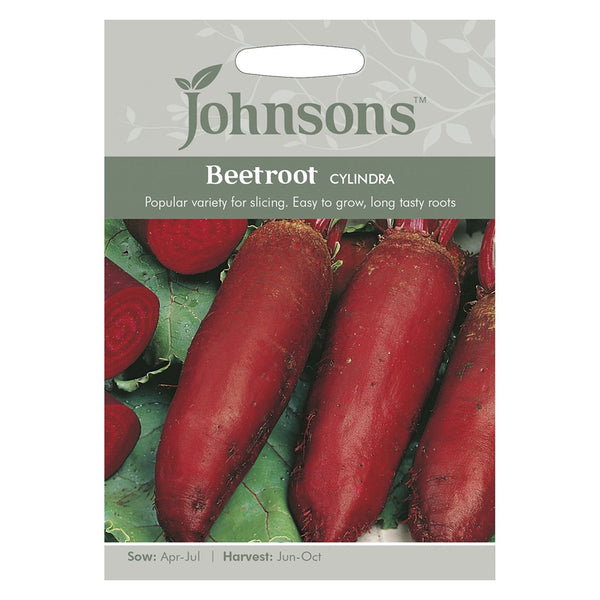 Johnsons Beetroot Cylindra Seeds - DeWaldens Garden Centre