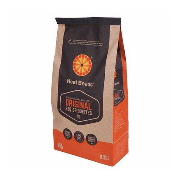 Heat Beads Original BBQ Briquettes 10kg - DeWaldens Garden Centre