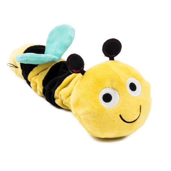 Petface Super Tough Latex & Plush Bert The Bee - DeWaldens Garden Centre
