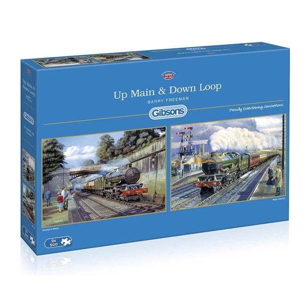 Gibsons 2x500 Piece Jigsaw Puzzle - DeWaldens Garden Centre