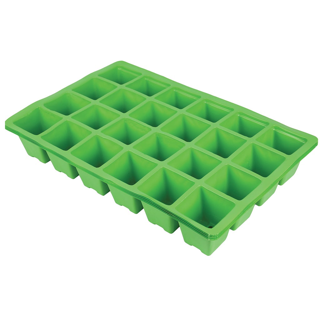 Plantpak Seed Tray Insert 24 Cell - 5 Pack – DeWaldens Garden Centre