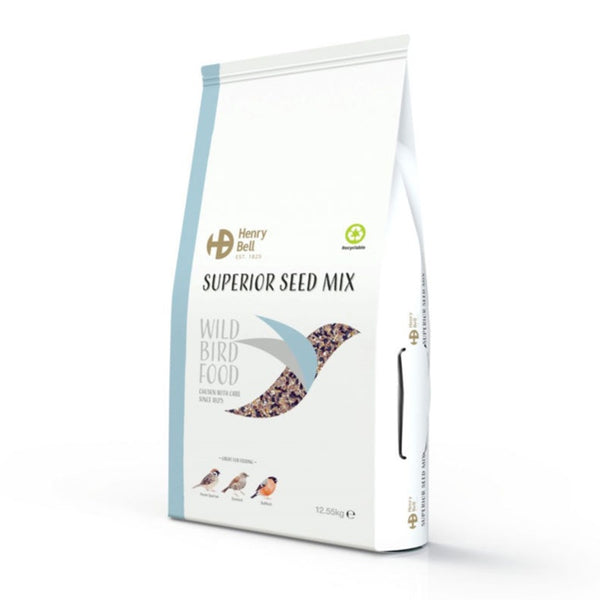 Henry Bell Superior Seed Mix 12.55kg - DeWaldens Garden Centre