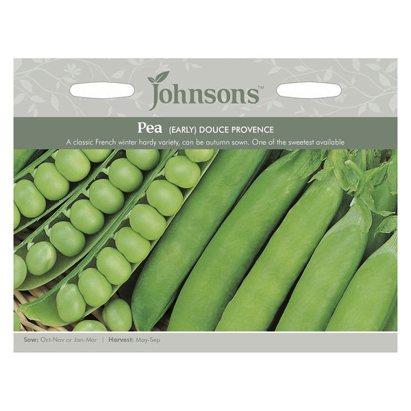 Johnsons Pea Douce Provence Seeds - DeWaldens Garden Centre