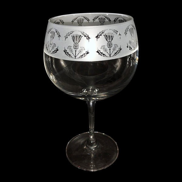 Animo Glass - Thistle Gin Balloon - DeWaldens Garden Centre