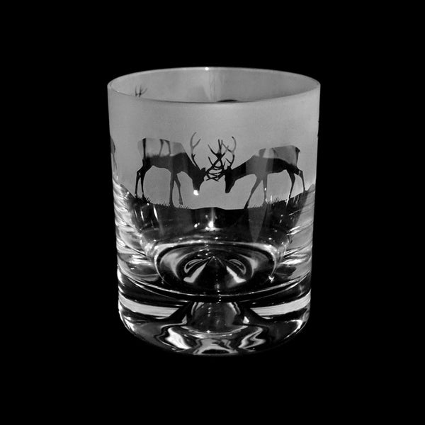 Animo Glass - Stag Whisky Tumbler - DeWaldens Garden Centre