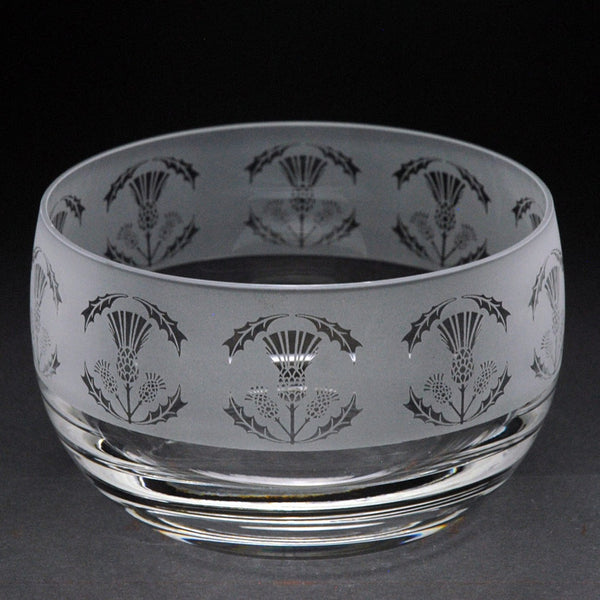 Animo Glass - Thistle Small Bowl - DeWaldens Garden Centre