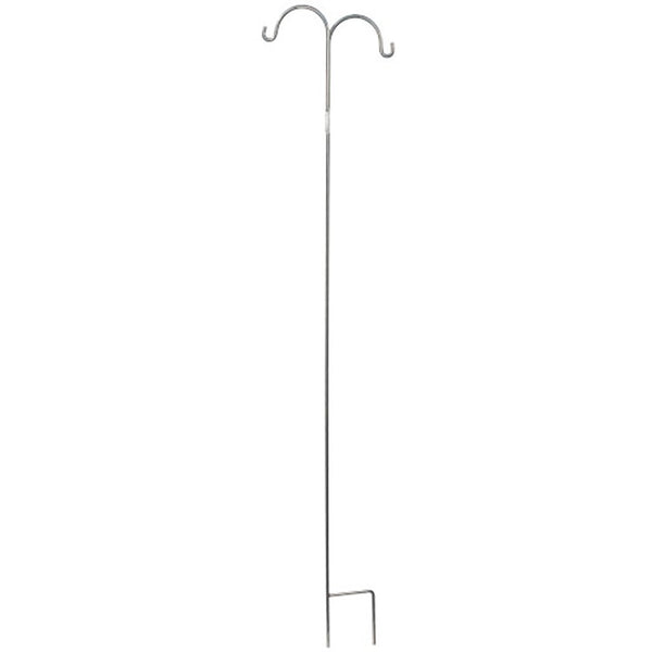 Henry Bell Heavy Duty Twin Shepherds Hook Black - DeWaldens Garden Centre