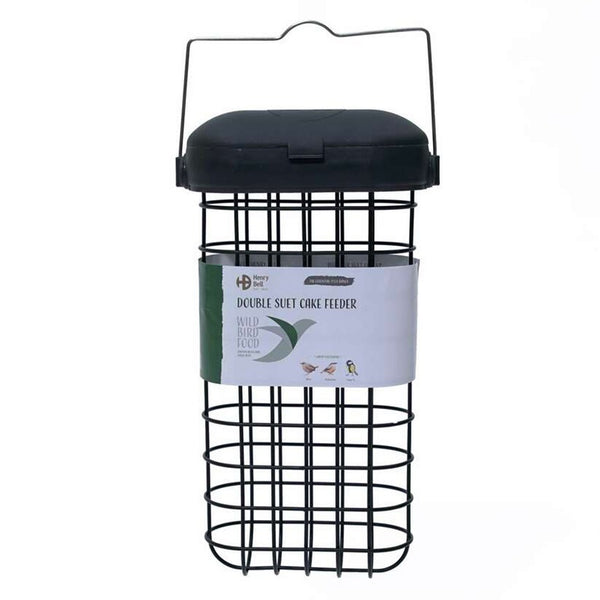 Henry Bell Essential Plus Suet Cake Double Feeder - DeWaldens Garden Centre