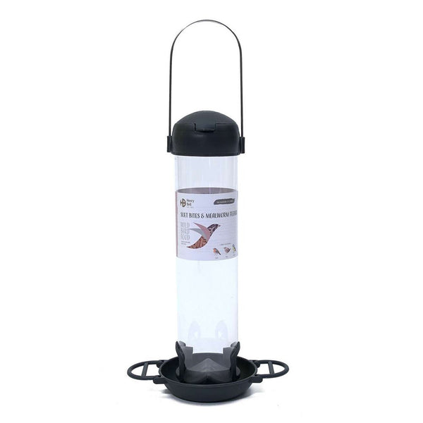 Henry Bell Essentials Plus Suet Bites & Mealworm Feeder - DeWaldens Garden Centre